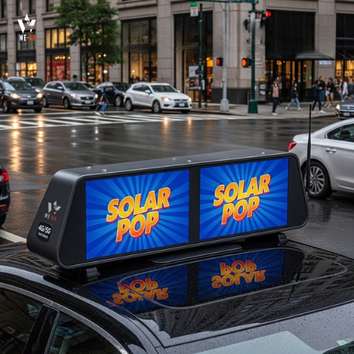 Car Rooftop Premium AD Display Screen