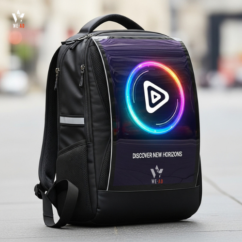 LED Advertising Backpack